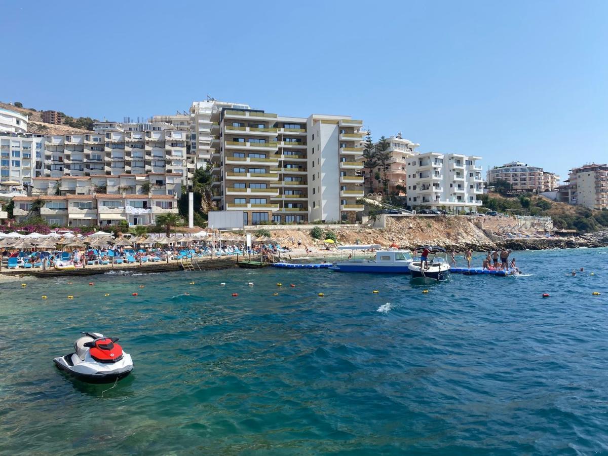 Apartment With Huge Sea View Balcony Sarande Exterior photo